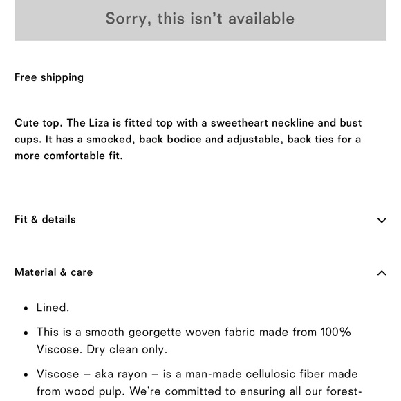 Reformation Liza Top size 0 - Picture 8 of 12